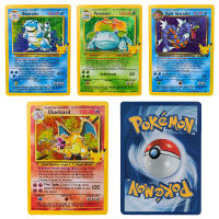 การ์ด Pokemon V Max การ์ด 25Th ครบรอบ Tcg แฟลชการ์ดภาษาอังกฤษ Pikachu Charizard ครบรอบรวบรวมของขวัญ Diy การ์ดของเล่น-Chuieri