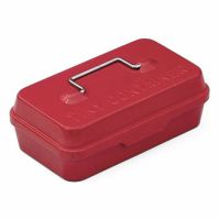 HIGHTIDE Tiny Container Red (HEB026-RE) / กล่องเครื่องมือขนาดเล็ก สีแดง แบรนด์ HIGHTIDE จากประเทศญี่ปุ่น