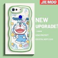 JIUMOO เคส V20เคสสำหรับ Honor โปร V30การ์ตูนโดราเอมอนน่ารักดีไซน์ใหม่ขอบเป็นลอนหลากสีเคสซิลิโคนเคสนิ่มใส่โทรศัพท์ใสเลนส์กล้องถ่ายรูปเคสโปร่งใสป้องกันการกระแทก