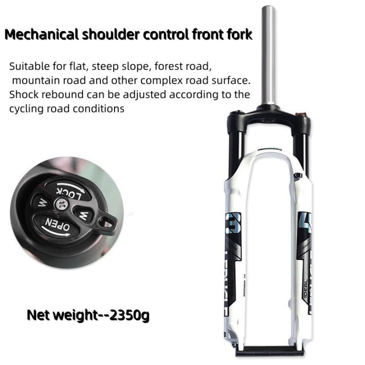 mtb-suspension-ตะเกียบโช๊คอัพจักรยานอากาศและน้ำมันสำหรับจักรยานเสือภูเขา-alloy100แมกนีเซียมขนาด5-29นิ้ว-ตะเกียบหน้ารถจักรยานภูเขาขนาด120มม