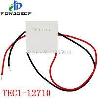 100W TEC1-12710 DC12V 10A TEC Thermoelectric Cooler Peltier 40*40MM TEC1 12710 Electrical Circuitry Parts