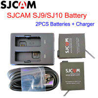 SJCAM SJ9SJ10 Universal Battery (เครื่องชาร์จแบตเตอรี่2x) 1300MAh Rechargeable Li-Ion SJCAM SJ9SJ10 Series Camera