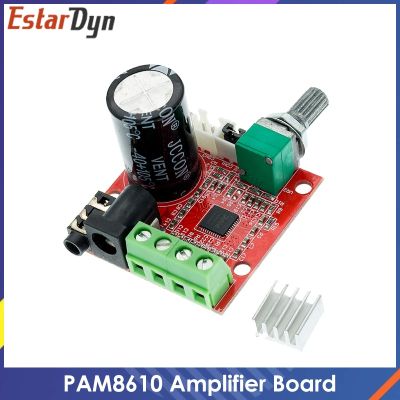 【YF】ↂ  12V Hi-Fi PAM8610 Audio Stereo Amplifier Board 2X10W Channel D Class Lowest Price