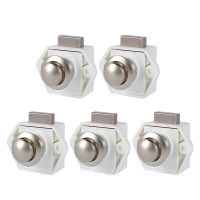 5pcs Diameter 20mm Camper Car Push Lock RV Caravan Boat Drawer Latch Button Locks For Furniture Hardware