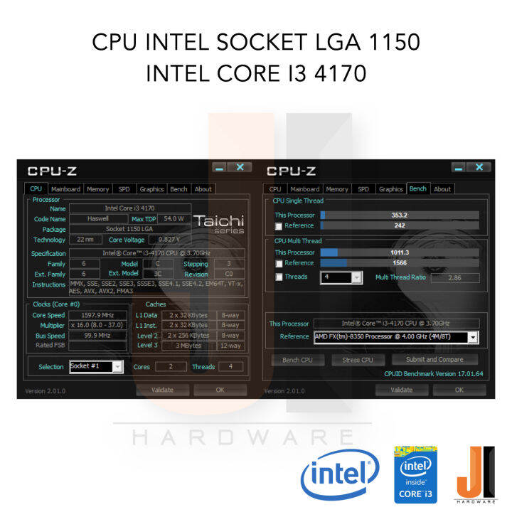 cpu-intel-core-i3-4170-2-cores-4-threads-3-7-ghz-3-mb-l3-cache-55-watts-tdp-no-fan-socket-lga-1150-สินค้ามือสองสภาพดีมีการรับประกัน