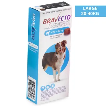 Buy Bravecto 20 To 40 Kg Online | Lazada.Com.Ph