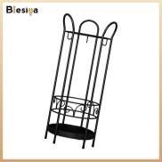 Blesiya Iron Round Umbrella Stand Rack Standing Umbrella Holder for Home