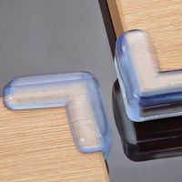 ∋☬♘ 10PCS Transparent Anti Collision Angle PVC Pad Child Safety Corner Guard Baby Collision Proof Protector Table Corner