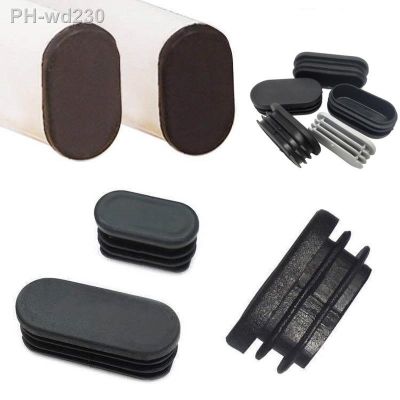 4pcs Plastic tube Insert Plugs pipe Cover chair Leg caps table foot pad Furniture leveling feet Hardware Bumper Floor protector