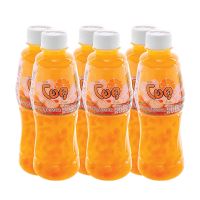 ราคาส่งถูก! โยคุ น้ำส้ม 25% ผสมวุ้นมะพร้าว 320 มล. x 6 ขวด Yoku Orange Juice 25% with Nata De Coco 320 ml x 6 bottles สินค้าใหม่ ล็อตใหม่ ของแท้ บริการเก็บเงินปลายทาง