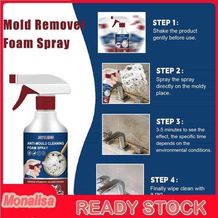 【Ready Stock】 60ml Mildew Cleaning Agent Household Mold Remover Foam ...