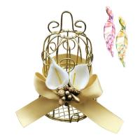 Bird Cage Candy Boxes Wedding Party Favor Boxes Golden Gift Storage Containers For Anniversary Birthday Valentines Day Storage Boxes
