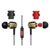 Knowledge Zenith หูฟัง In-ear มีไมค์ รุ่น KZ GRบอดี้ทองเหลืองเปลี่ยน Filter เสียงได้ - สีทอง