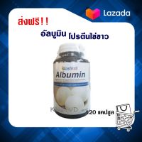 ไข่ขาว ขวดใหญ่ โปรตีนไข่ขาว โปรตีน ไข่ขาว อัดเม็ด Livewell Albumin / Egg Albumin 120 แคปซูล