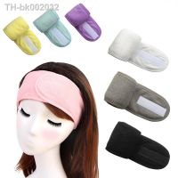 卍 1PC Women Adjustable Hairband Makeup Toweling Hair Wrap Head Band Stretch Salon SPA Facial Headband Hair Accessories Shower Cap