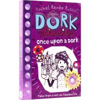 Dork Diaries - once upon a dork diary strange girl event book fairy tale dream close to American culture diary English cartoon English original imported childrens book