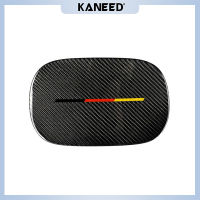 KANEED สติ๊กเกอร์ตกแต่งฝาปิดถังน้ำมันรถคาร์บอนไฟเบอร์สำหรับ Mercedes-Benz C คลาส W205 2015-2018ซ้ายและ UTV ช่วยขับขวาสากล