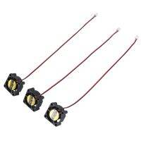 3pcs DC 12V 0.1A 2Pin 25mm x25mm x10mm Mini Brushless Cooling Fan,black