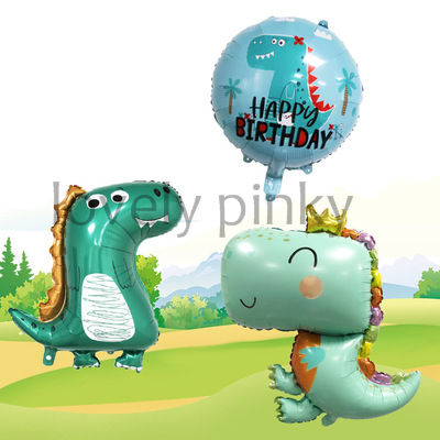 ✅พร้อมส่ง✅ลูกโป่งไดโนเสาร์ ลูกโป่งฟอยล์ ไดโนเสาร์ ลูกโป่งรูปไดโนเสาร์ dinosaur ballons
