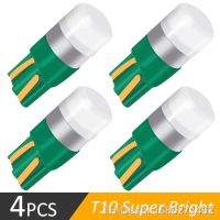 【hot】┅○  4PCS T10 W5W Super 3030 Car Interior Reading Lamp 194 Wedge Parking Bulbs DRL