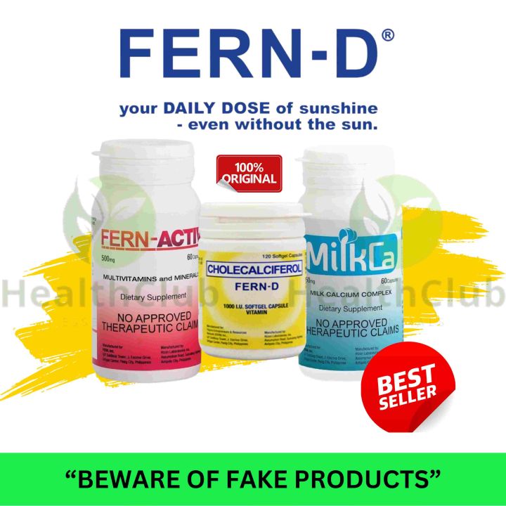 iFERN ORIGINAL POWERTRIO (FERN-D 60, MILKCA, FERN-ACTIV WITH B-COMPLEX ...