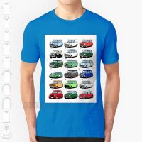 Mini Time Line Custom Design Print For Men Women Cotton New Cool Tee T Shirt Big Size 6xl Mini Cooper Car Vintage XS-6XL