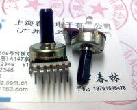 Original/ 2022 ¡✤ Original ไต้หวัน16ประเภท Potentiometer แถวเดียวหกฟุตคู่ A100K ความยาวเพลา15มม.