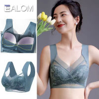 EALOM ขนาดบวก Minimizer ยกทรงเซ็กซี่ลูกไม้ชุดชั้นในสุภาพสตรีบางเบาะไร้สายที่ไร้รอยต่อผู้หญิงชุดชั้นในการออกแบบใหม่