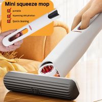 ﹊ Cleaning Mop Portable Mini Squeeze Mop Kitchen Car Cleaning Brush Desk Clean Window Glass Sponge Cleaner Household Cleaning Tool