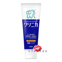 (สีส้ม Mild Mint) Lion Clinica Floride Toothpaste 130g ยาสีฟันสูตรฟลูออไรด์จากญี่ปุ่น ช่วยให้ฟันขาว ปากสะอาดสดชื่น ลดคราบชา กาแฟ