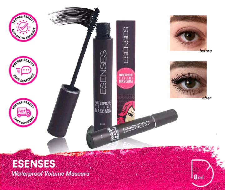 ESENSES Waterproof Volume Mascara Indonesia / Maskara Bulu Mata