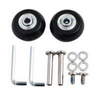 【CW】 1Set Luggage Suitcase Wheels With Screw Wear Mute Load-bearing 40/43/54/60/64/70mm Part