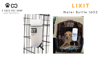 Water Bottle 16 OZ for Kennel ขวดน้ำสำหรับใส่กรงเดินทางสุนัข