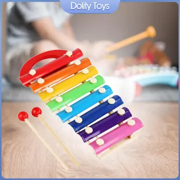 Professional 25 Note Xylophone Perfectly Tuned Glockenspiel with Case for  Kids Beginners Children Adult Percussion Instruments