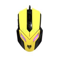 MOUSE WIRED USB NUBWO (NM-18) Yellow/Black PHELAN