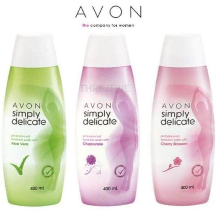 AVON SIMPLY DELICATE FEMININE WASH 200mL/400mL | Lazada PH