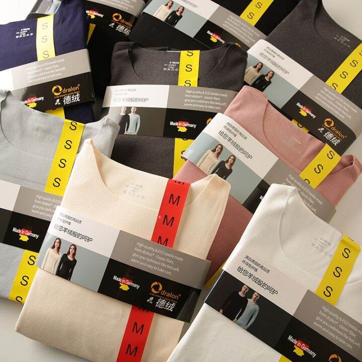 UNIQLO Bull goods!Double sided velvet nontrace thermal underwear suits