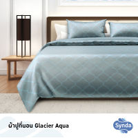 SYNDA ผ้าปูที่นอน รุ่น Glacier Aqua (ขนาด3.5ฟุต 5ฟุต ) (ไม่รวมปลอกผ้านวม)