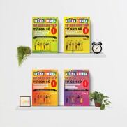 Sách-Combo Tự học tiếng trung giao tiếp từ con số 0 tập 1+2+3+4 có file