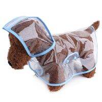 [COD] supplies pet transparent raincoat fashion poncho dog big raincoat