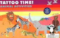 Plan for kids หนังสือต่างประเทศ Tattoo Time! Animal Activities ISBN: 9781856699907