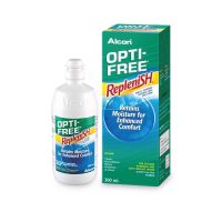 ออฟติ - ฟรี รีเพลนิช OPTI - FREE Replenish  น้ำยาล้างคอนแทกเลนส์ alcon  300 ml