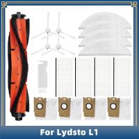 สำหรับ L1 Lydsto เครื่องดูดฝุ่นหุ่นยนต์อุปกรณ์อะไหล่แปรงด้านข้างหลักผ้าถูพื้นถุงหูรูดตัวกรอง Hepa