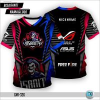 T SHIRT   BAJU JERSEY GAMING E-SPORTS Recent Printing Digital Original 2021 COD