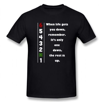 1N23456 Motorcycle T Shirt FatherS Day Present Funny Birthday Gift For Men Daddy Father Husband O Neck Cotton T-Shirt Tshirt