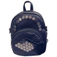 New Mini Small Women Backpack Female Leather Solid Rivets Backpack School Bags For Teenage Girls