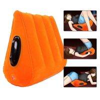 hyfvbujh﹍☄  Flocking Inflatable Wedge Cushion Labor-saving Sitting Bed