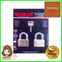 กุญแจคีย์อะไลท์ SOLO 4507SQ45 45 มม. 2 ตัว/ชุดKEYED ALIKE PADLOCK SOLO KA 4507SQ45 45MM 2EA/SET **คุณภาพดี**