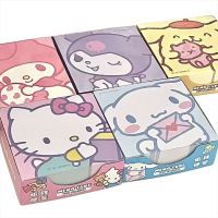 WEARE สร้างสรรค์และสร้างสรรค์ สำหรับเด็กๆ เมโลดี้ อะนิเมะ Cinnamoroll ของขวัญสำหรับนักเรียน บันทึกย่อช่วยเตือน สติกเกอร์คุโรมิ กระดาษตกแต่งบ้าน กระดาษโน๊ต