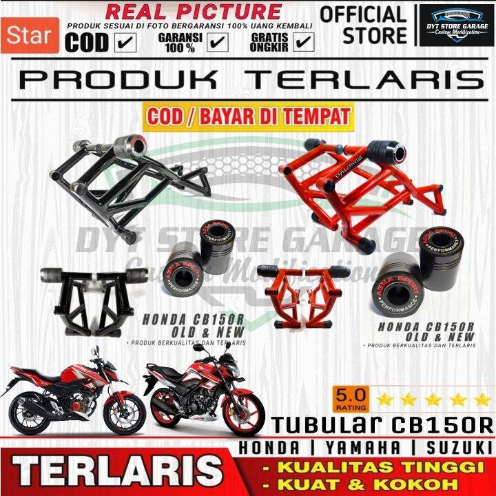 Tubular crashbar Honda CB150r AGNA pelindung bodi CB150r Engine